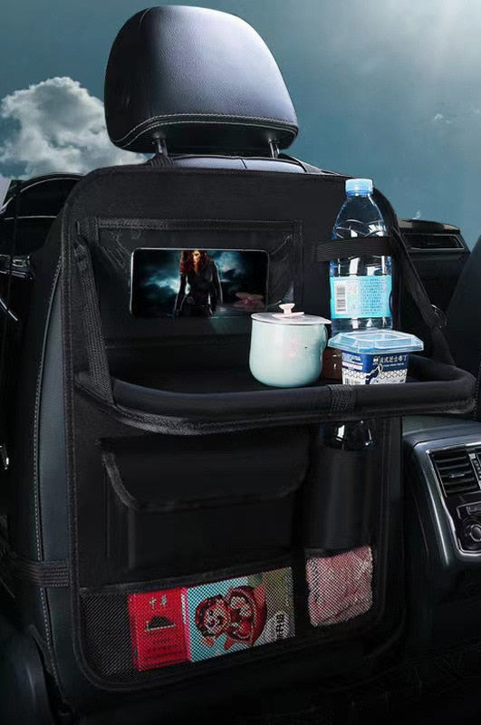 Universal Car Seats Organizer w/Tray