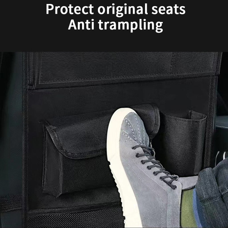 Universal Car Seats Organizer w/Tray