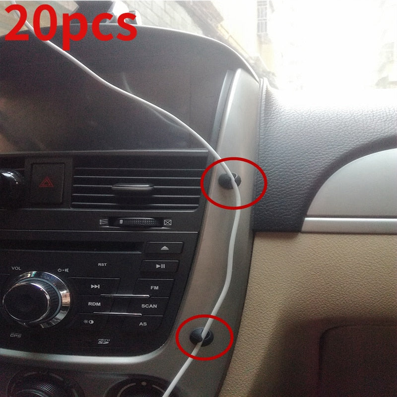 High Quality Car Wire Tie Clip (20 pcs)