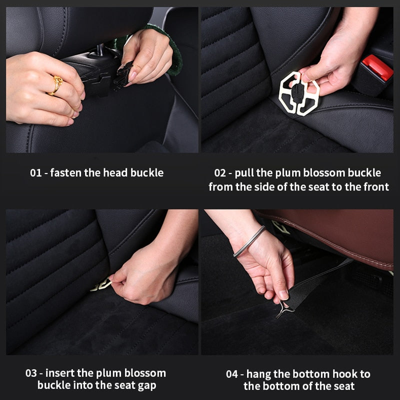 Car Back Seat Organizer Storage Bag with Foldable Table Tray